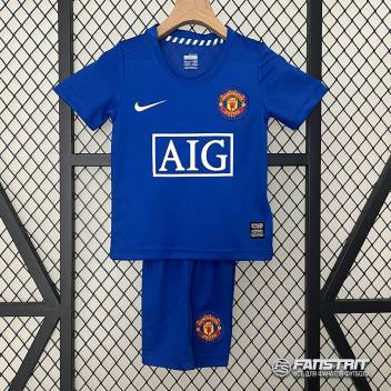 Детская ретро форма MANCHESTER UNITED 08/09, третья