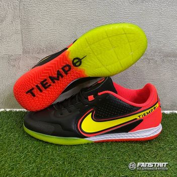 Футзалки React Tiempo Legend 9 Pro IC черно-оранж