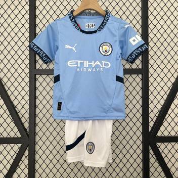 Детская форма Manchester City 24/25, домашняя