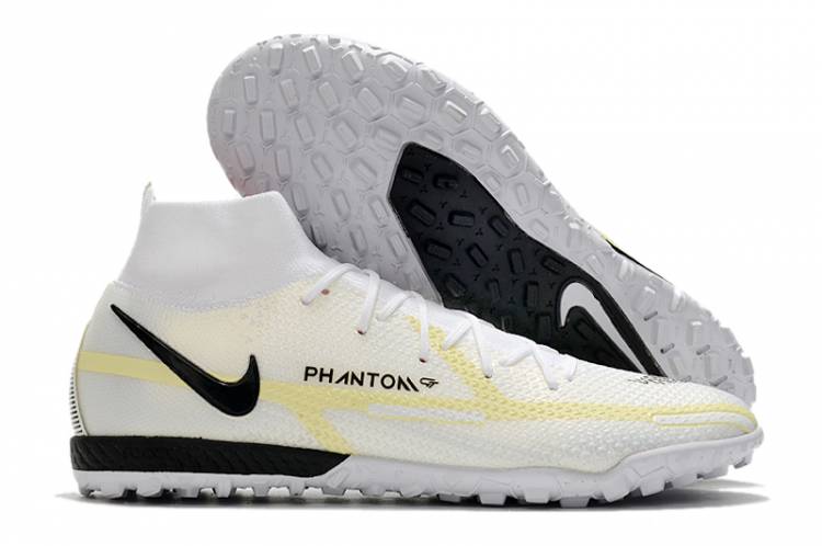 Сороконожки Nike Phantom GT Elite Dynamic Fit TF white-gold