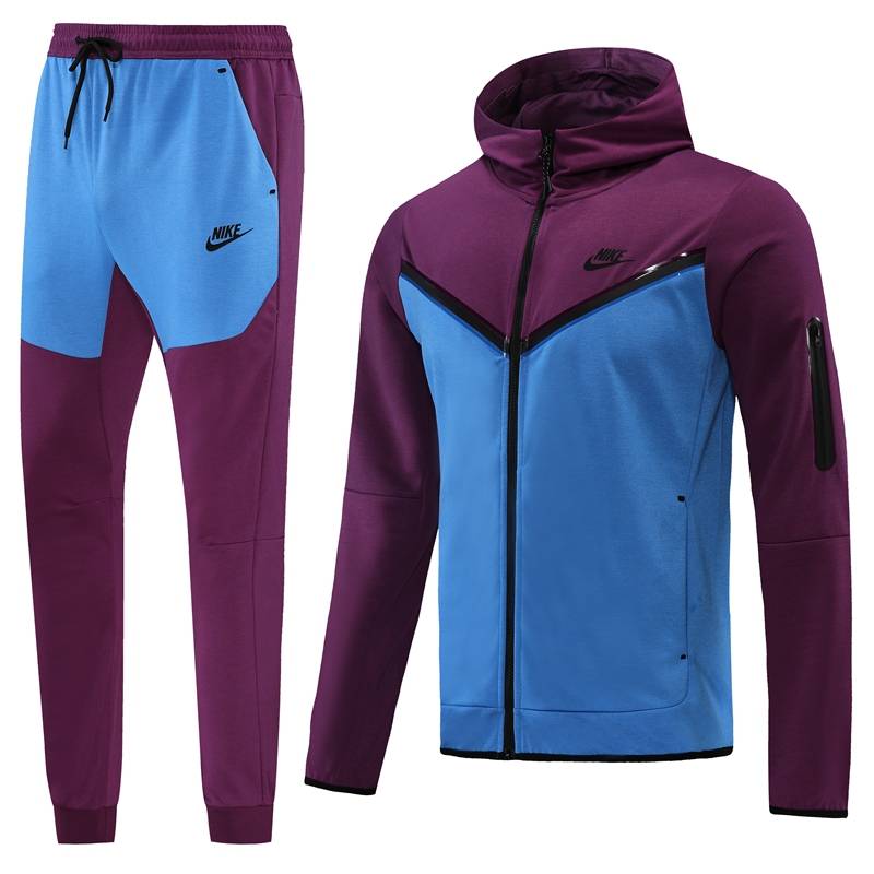 Спортивный кост��м Nike с капюшоном, фиолетовый цена 4 590 руб. купить наfanstrit.ru