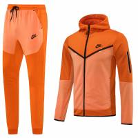 Спортивный костюм Nike с капюшоном, оранжевый