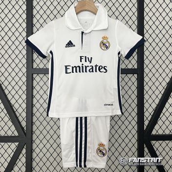 Детская ретро форма REAL MADRID 16/17, домашняя 