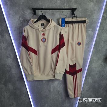 Костюм с капюшоном BAYERN MUNCHEN 25/26 adidas retro