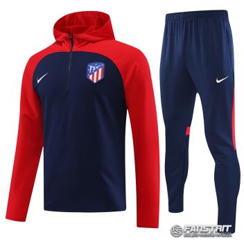 Спортивный костюм ATLETICO MADRID с капюшоном, темно-синий