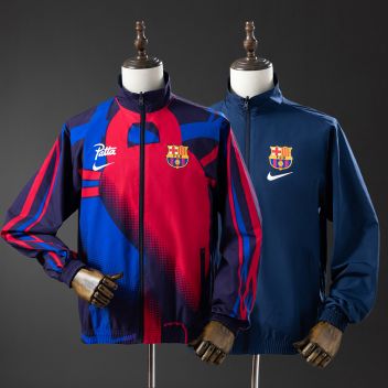 Двусторонняя ветровка BARCELONA 2026, red and blue
