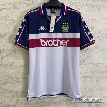 Ретро футболка Manchester City 97/98, гостевая