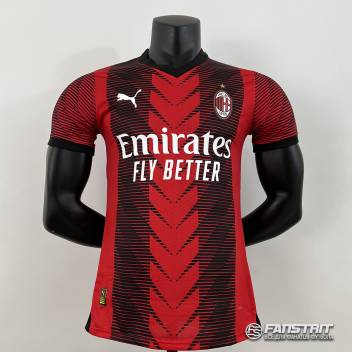 Футболка AC MILAN 23/24, домашняя | Игровая версия (HEAT.RDY)