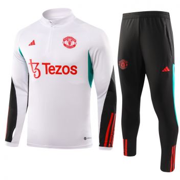 Тренировочный костюм MANCHESTER UNITED 23/24, белый