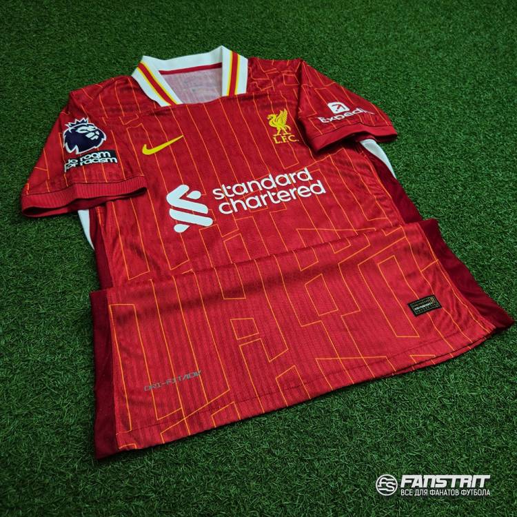 Футболка FC LIVERPOOL 24/25, домашняя | Игровая версия (Dri-Fit ADV)