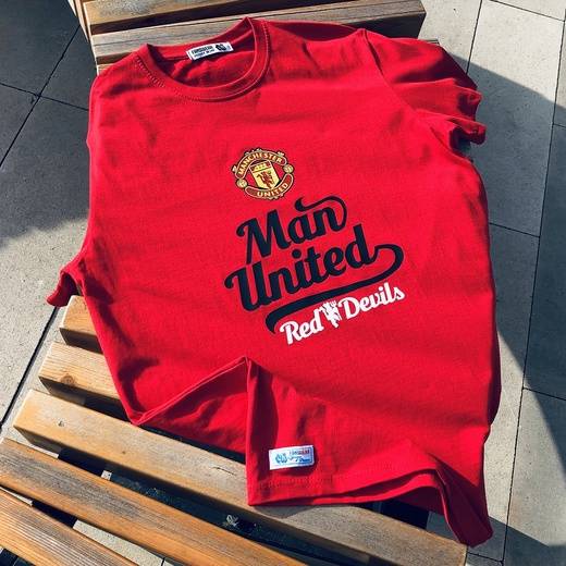 Фанатская футболка MANCHESTER UNITED, красная