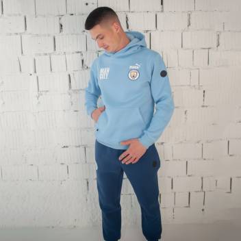 Костюм MAN CITY с капюшоном | Хлопок Премиум 