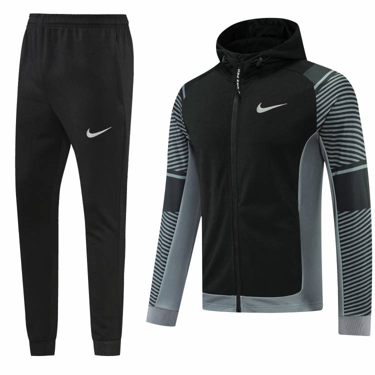 Спортивный костюм Nike с капюшоном, черный